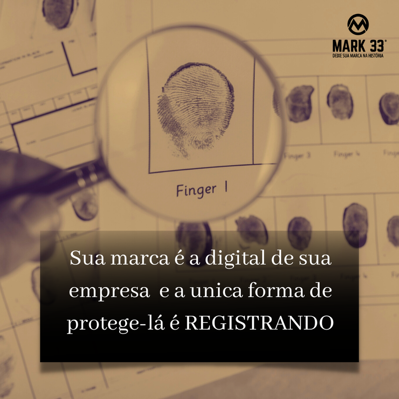 A única forma de proteger sua marca é REGISTRANDO!